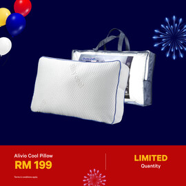 Alivio Cool Premium Microfibre Cooling Pillow 